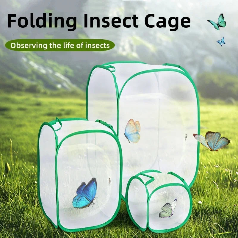 Collapsible Insect Mesh Cages Pop-up